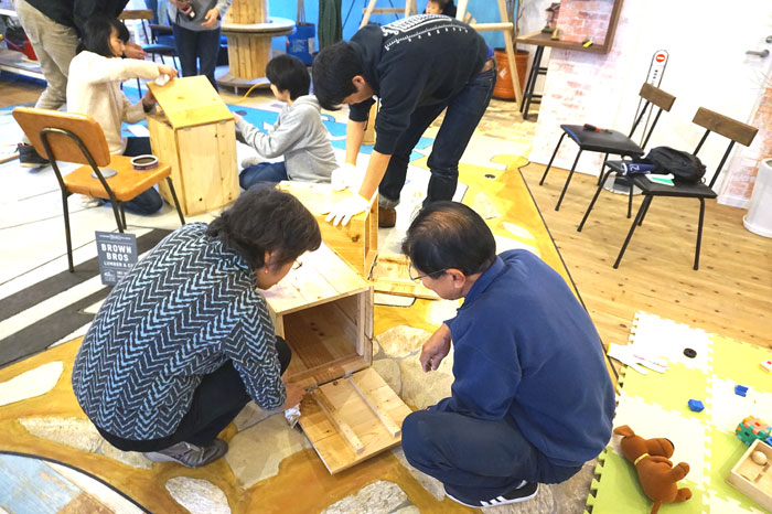 お洒落なゴミBOX作り